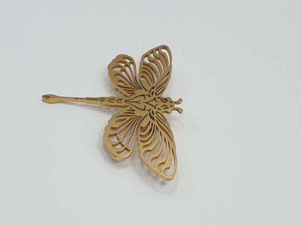 broche habit acier inoxydable libellule , sur moderne-bijoux.fr - Bijoux ethniques & Femmes du monde