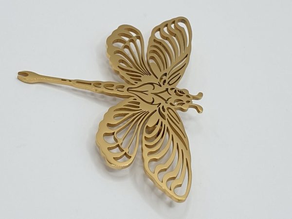 broche habit acier inoxydable libellule , sur moderne-bijoux.fr - Bijoux ethniques & Femmes du monde