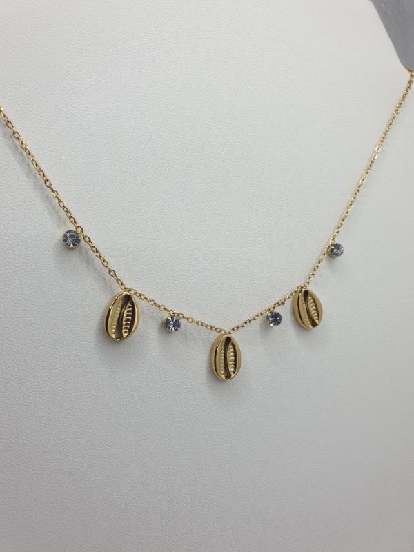 collier acier inoxydable abella , sur moderne-bijoux.fr - Bijoux ethniques & Femmes du monde