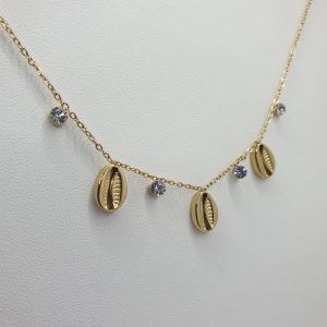 collier acier inoxydable abella , sur moderne-bijoux.fr - Bijoux ethniques & Femmes du monde