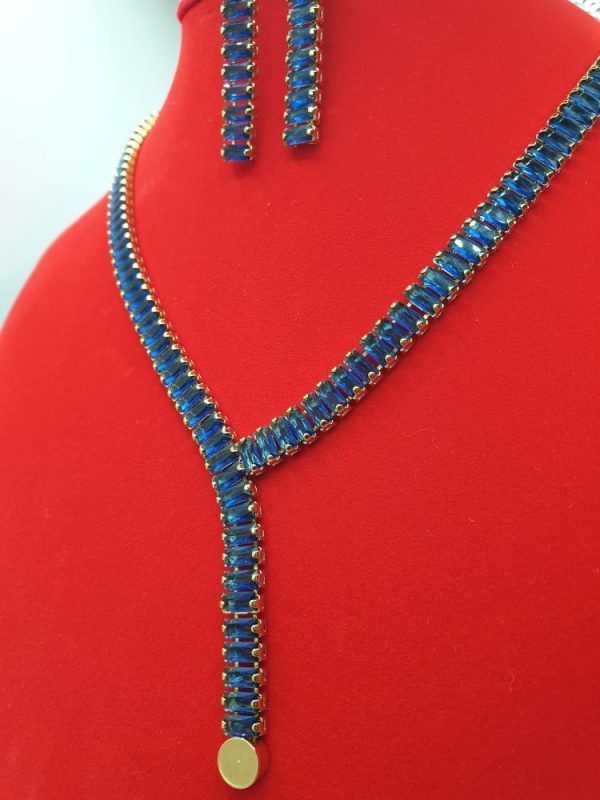 collier boucles oreilles acier inoxydable , sur moderne-bijoux.fr - Bijou ethniques & Femmes du monde