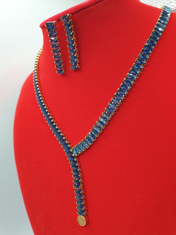 collier boucles oreilles acier inoxydable , sur moderne-bijoux.fr - Bijou ethniques & Femmes du monde