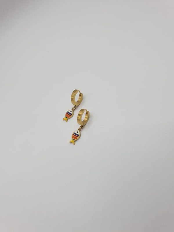 Boucles oreilles acier inoxydable irlanda , sur moderne-bijoux.fr -Bijoux ethniques & Femmes du monde
