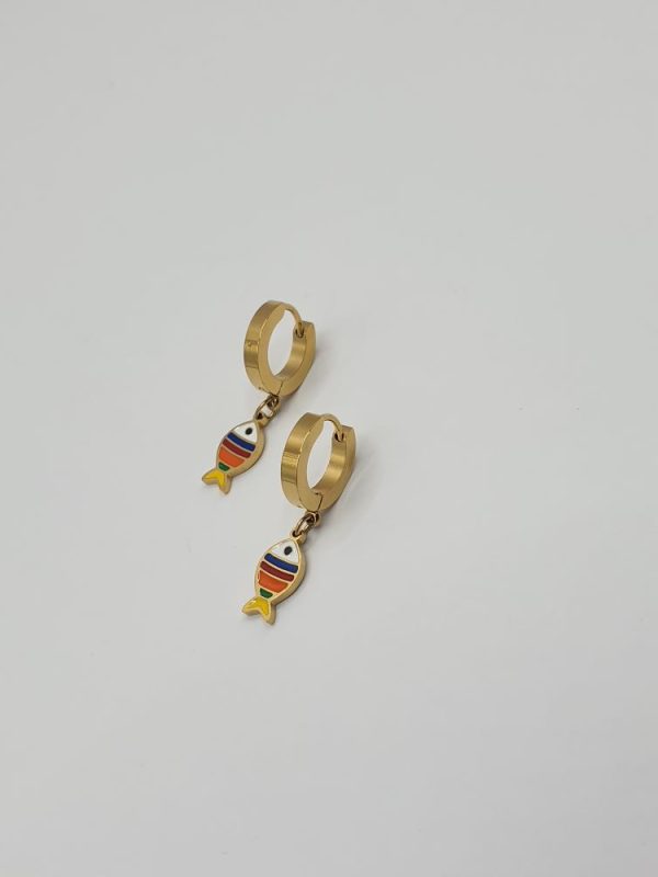 Boucles oreilles acier inoxydable irlanda , sur moderne-bijoux.fr -Bijoux ethniques & Femmes du monde