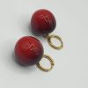 Boucles oreilles acier inoxydable cerise , sur moderne-bijoux.fr - Bijoux ethniques & Femmes du monde