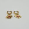 boucles oreilles acier inoxydable benita, sur moderne-bijoux.fr - Bijoux ethniques & Femmes du monde
