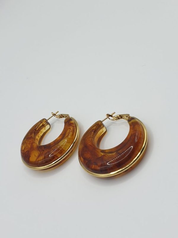 boucles oreilles acier inoxydable naola , sur moderne-bijoux.fr -Bijoux ethniques & Femmes du monde