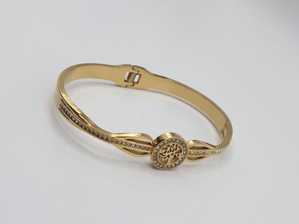 bracelet acier inoxydable loraina , sur moderne-bijoux.fr - Bijoux ethniques & Femmes du monde