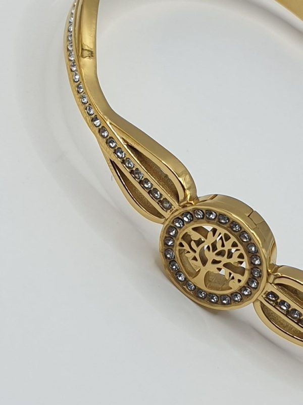 bracelet acier inoxydable loraina , sur moderne-bijoux.fr - Bijoux ethniques & Femmes du monde