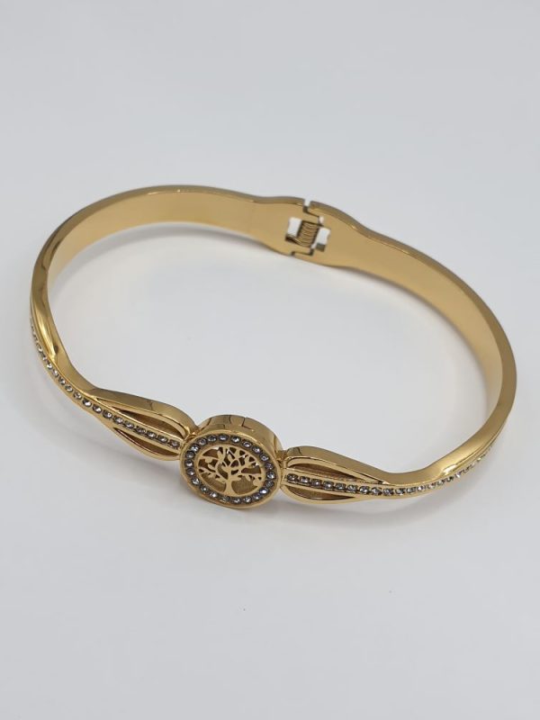 bracelet acier inoxydable loraina , sur moderne-bijoux.fr - Bijoux ethniques & Femmes du monde