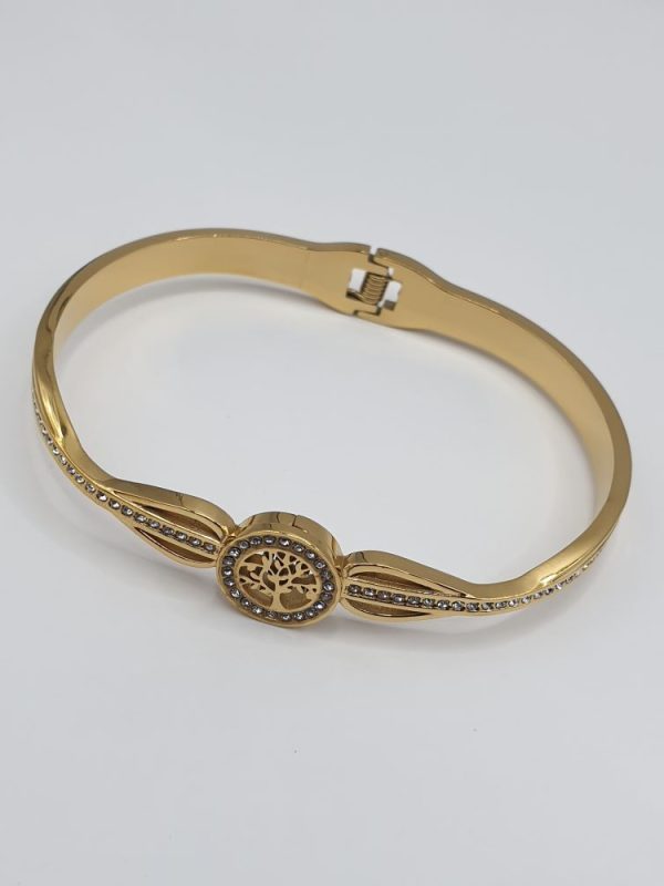 bracelet acier inoxydable loraina , sur moderne-bijoux.fr - Bijoux ethniques & Femmes du monde