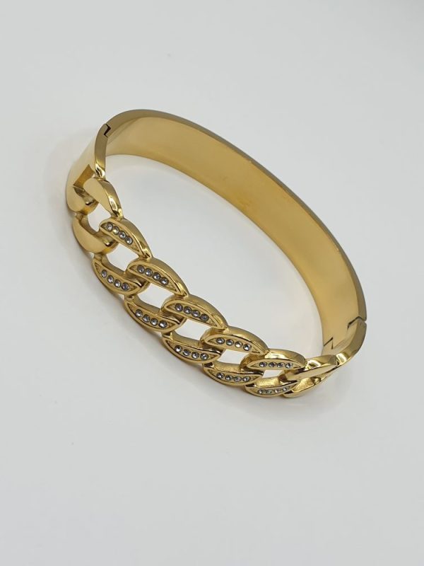 bracelet acier inoxydable valeria , sur moderne-bijoux.fr - Bijoux ethniques & Femmes du monde