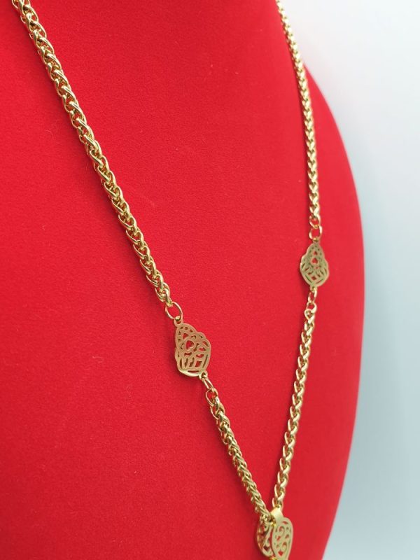 collier sautoir acier inoxydable aria , sur moderne-bijoux.fr - Bijoux ethniques & Femmes du monde