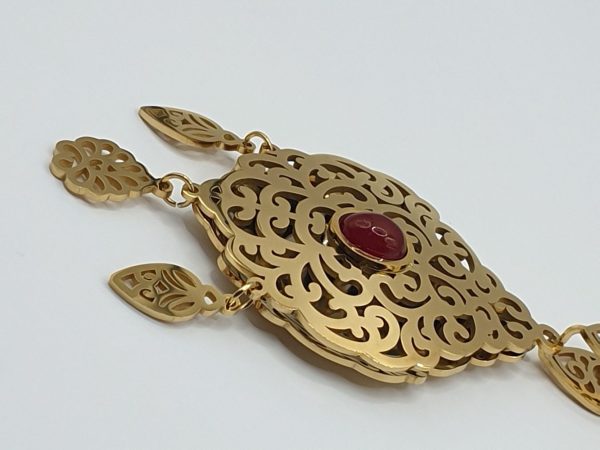 collier sautoir acier inoxydable sachana , sur moderne-bijoux.fr - Bijoux ethniques & Femmes du monde