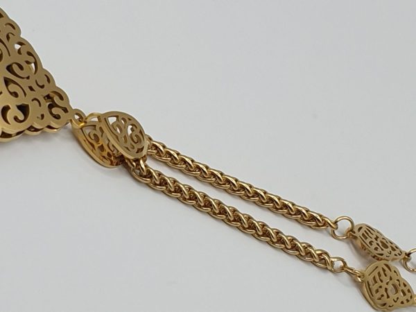 collier sautoir acier inoxydable sachana , sur moderne-bijoux.fr - Bijoux ethniques & Femmes du monde