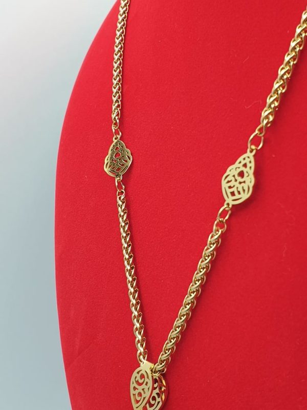 collier sautoir acier inoxydable sachana , sur moderne-bijoux.fr - Bijoux ethniques & Femmes du monde