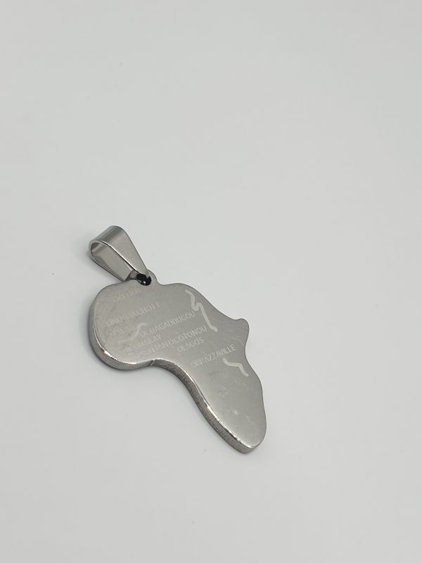 Pendentif Afrique acier inoxydable JUPU – Image 5