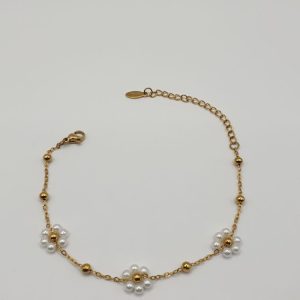 bracelet acier debora , sur moderne-bijoux.fr - bijoux ethniques & Femmes du monde