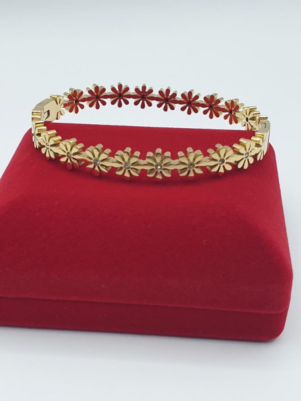 bracelet acier inoxydable mikaella , sur moderne-bijoux.fr - Bijoux ethniques & Femmes du monde