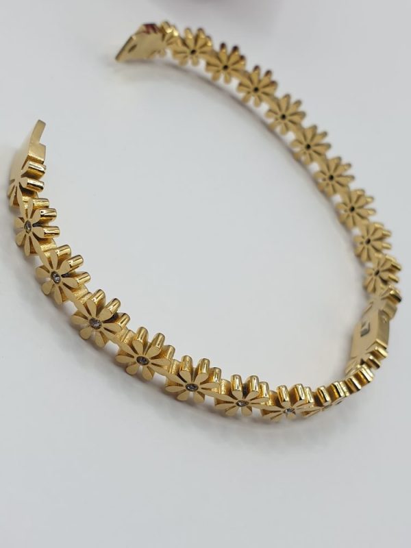 bracelet acier inoxydable mikaella , sur moderne-bijoux.fr - Bijoux ethniques & Femmes du monde