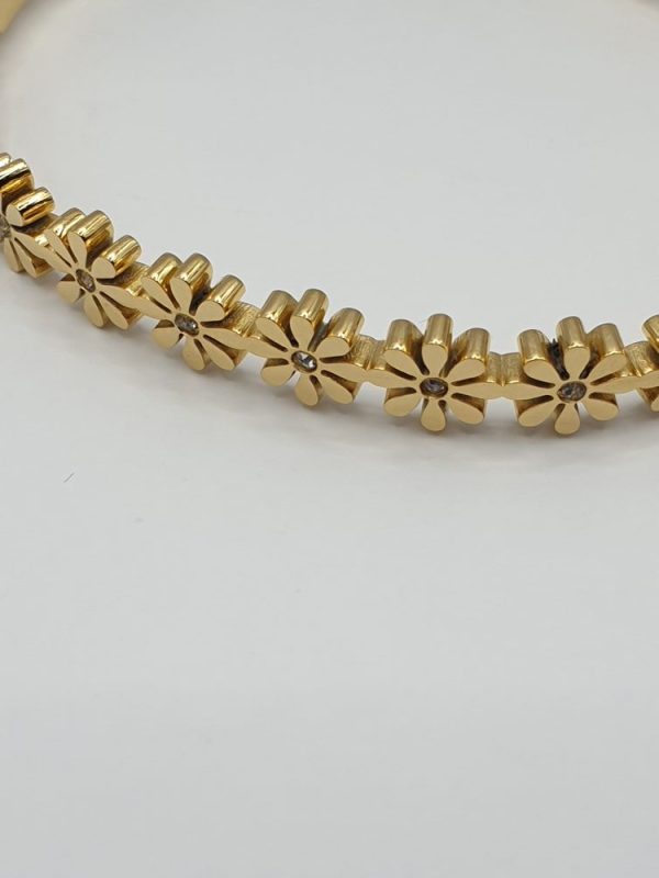 bracelet acier inoxydable mikaella , sur moderne-bijoux.fr - Bijoux ethniques & Femmes du monde