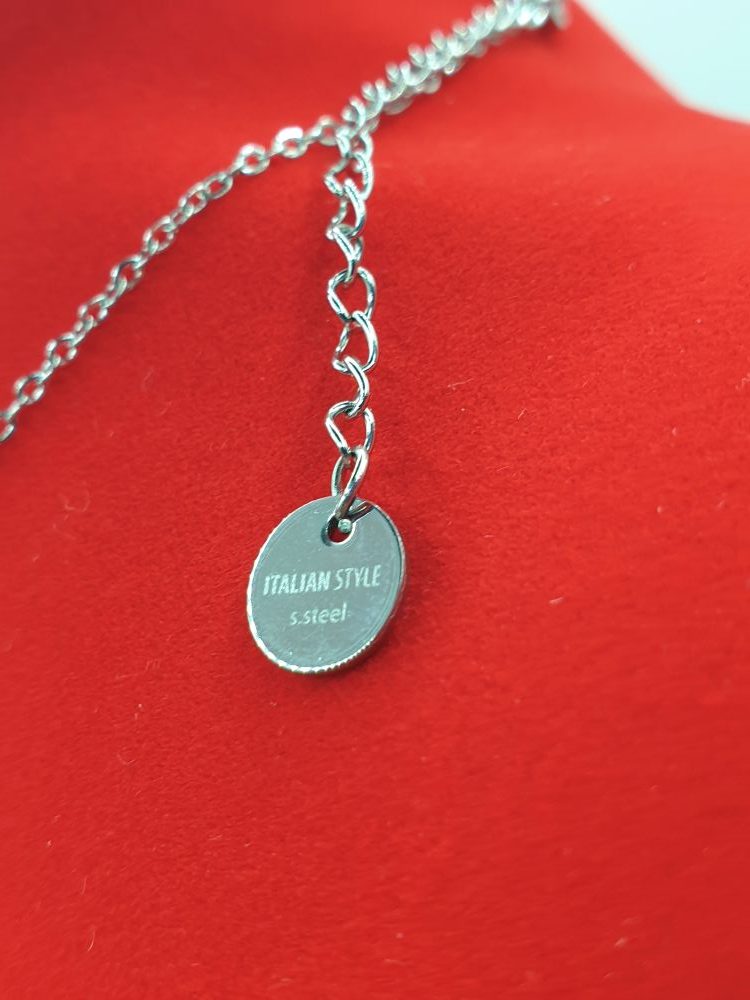 collier acier inoxydable berbere hollanda , sur moderne-bijoux.fr - Bijoux ethnique & Femmes du monde