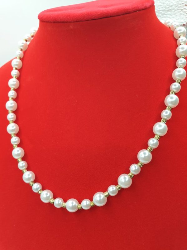 collier acier inoxydable bina , sur moderne-bijoux.fr - Bijoux ethniques & Femmes du monde