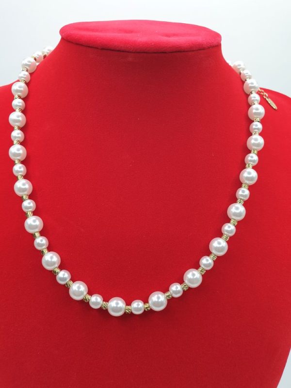 collier acier inoxydable bina , sur moderne-bijoux.fr - Bijoux ethniques & Femmes du monde