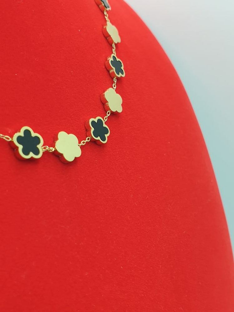 collier acier inoxydable candice , sur moderne-bijoux.fr - Bijoux ethniques & Femmes du monde