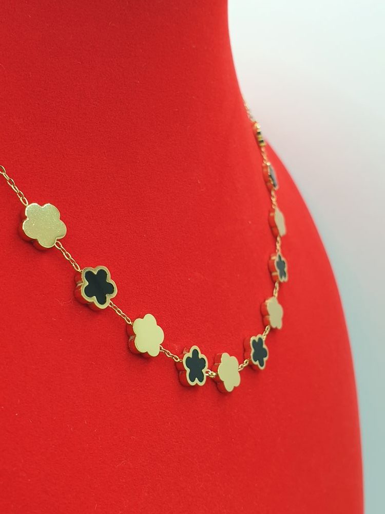 collier acier inoxydable candice , sur moderne-bijoux.fr - Bijoux ethniques & Femmes du monde