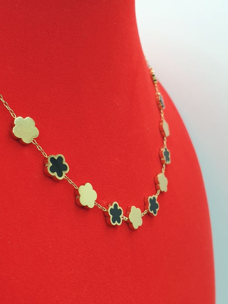 collier acier inoxydable candice , sur moderne-bijoux.fr - Bijoux ethniques & Femmes du monde