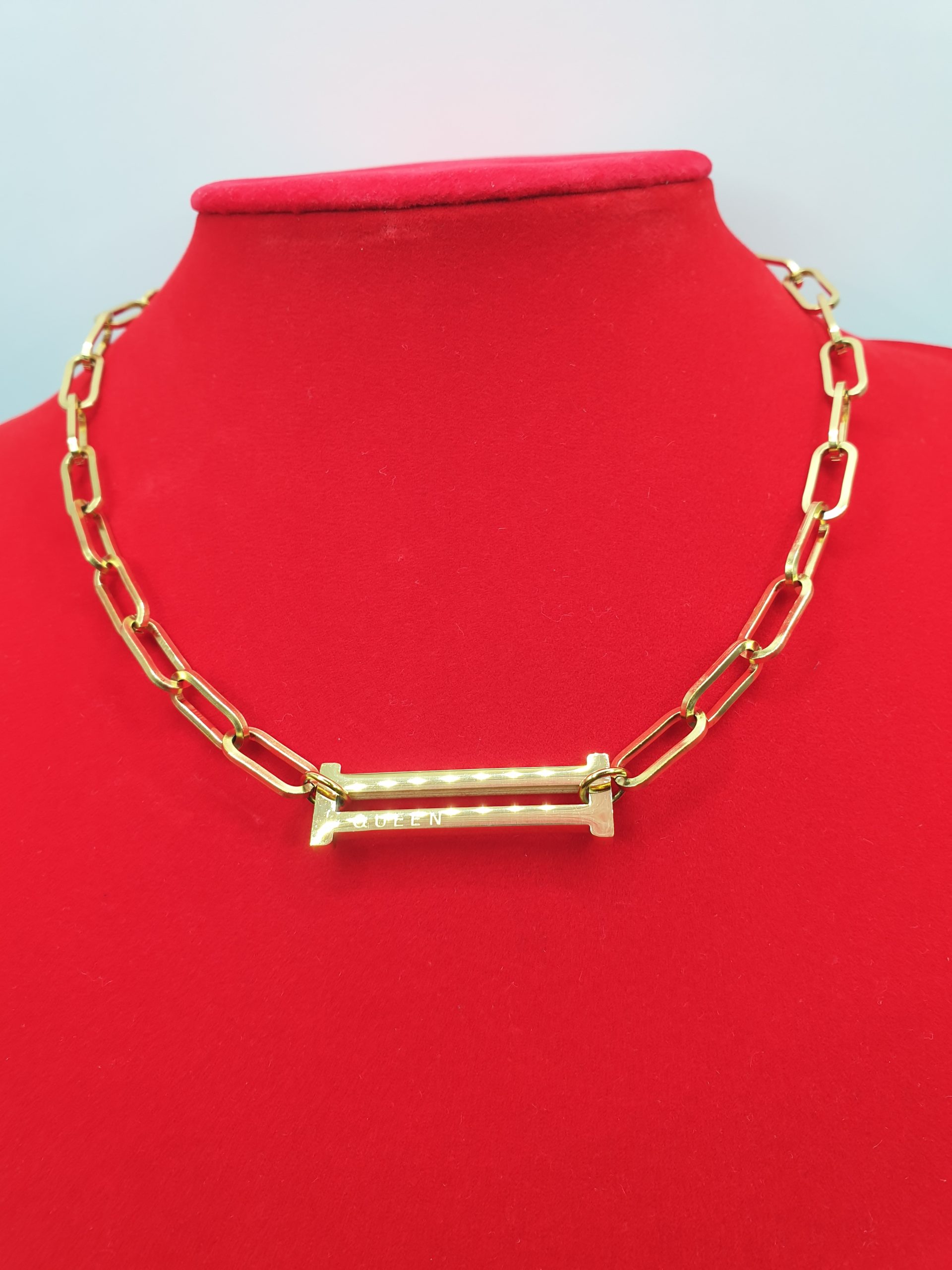 collier acier inoxydable celacia , sur -moderne-bijoux.fr - bijoux ethniques & Femmes du monde