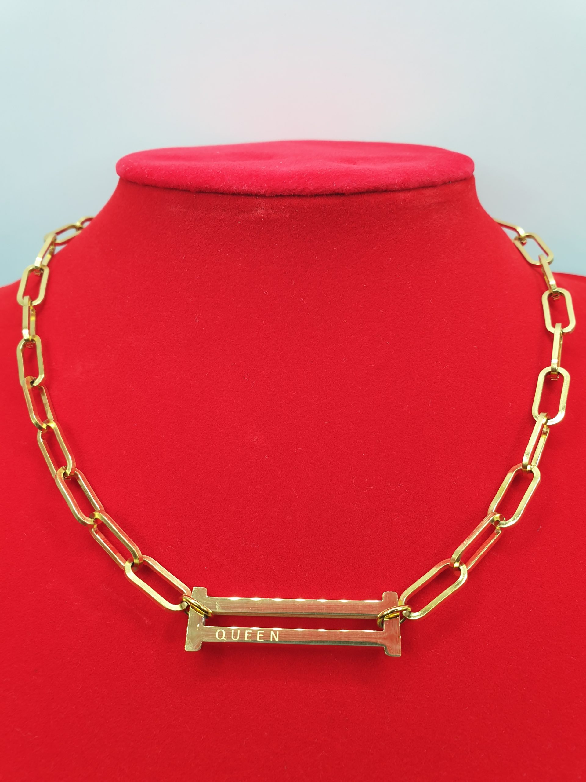 collier acier inoxydable celacia , sur -moderne-bijoux.fr - bijoux ethniques & Femmes du monde