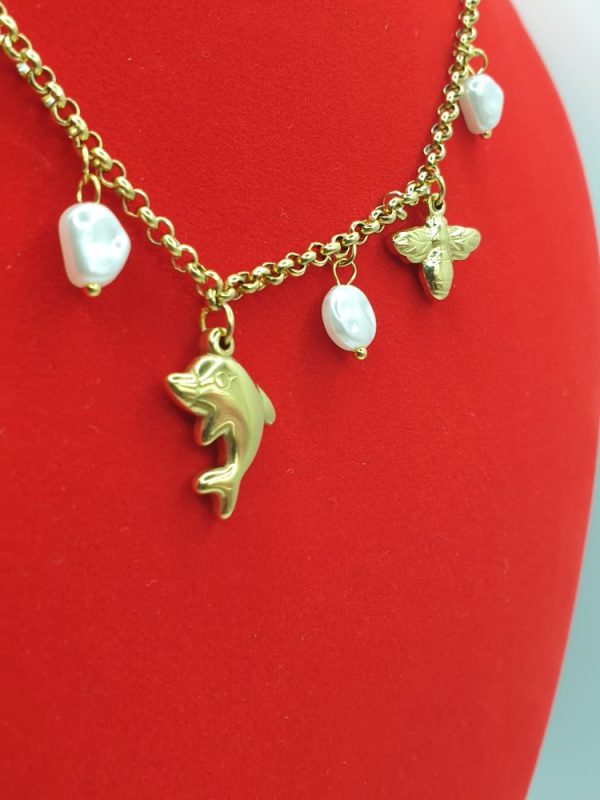 collier acier inoxydable , tivolli sur moderne-bijoux.fr, Bijoux ethniques & Femmes du monde