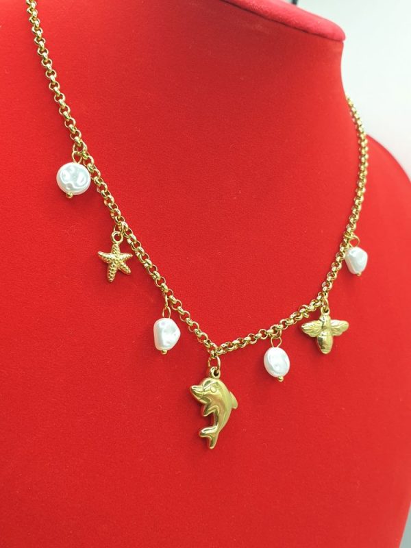collier acier inoxydable , tivolli sur moderne-bijoux.fr, Bijoux ethniques & Femmes du monde