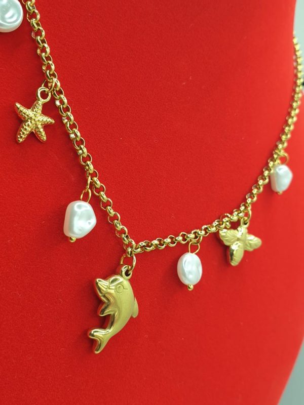 collier acier inoxydable , tivolli sur moderne-bijoux.fr, Bijoux ethniques & Femmes du monde