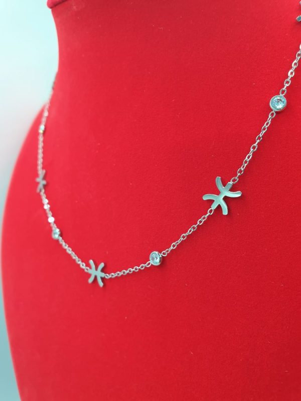 collier berbere acier inoxydable berbera , sur moderne-bijoux.fr - Bijoux ethniques & Femmes du monde