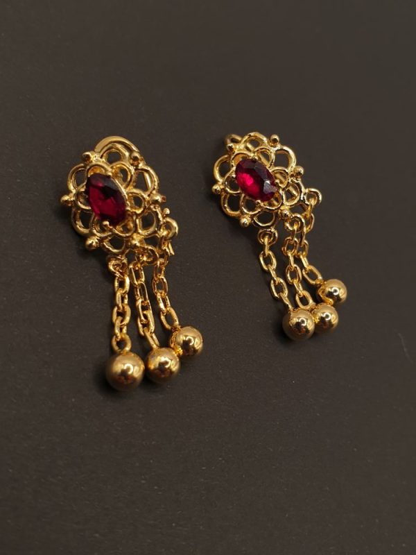 collier boucles ethniques bita , sur moderne-bijoux.fr - Bijoux ethniques & Femmes du monde