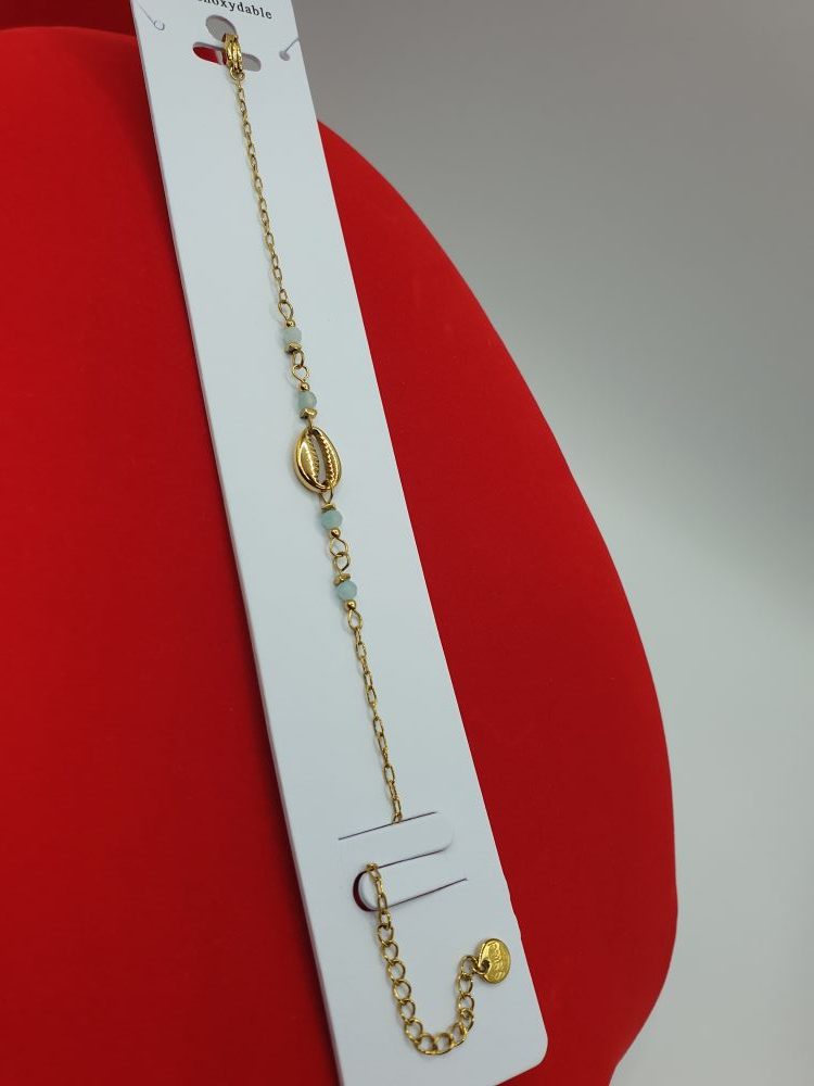 bracelet acier inoxydable belize , sur moderne-bijoux.fr - bijoux ethniques & Femmes du monde