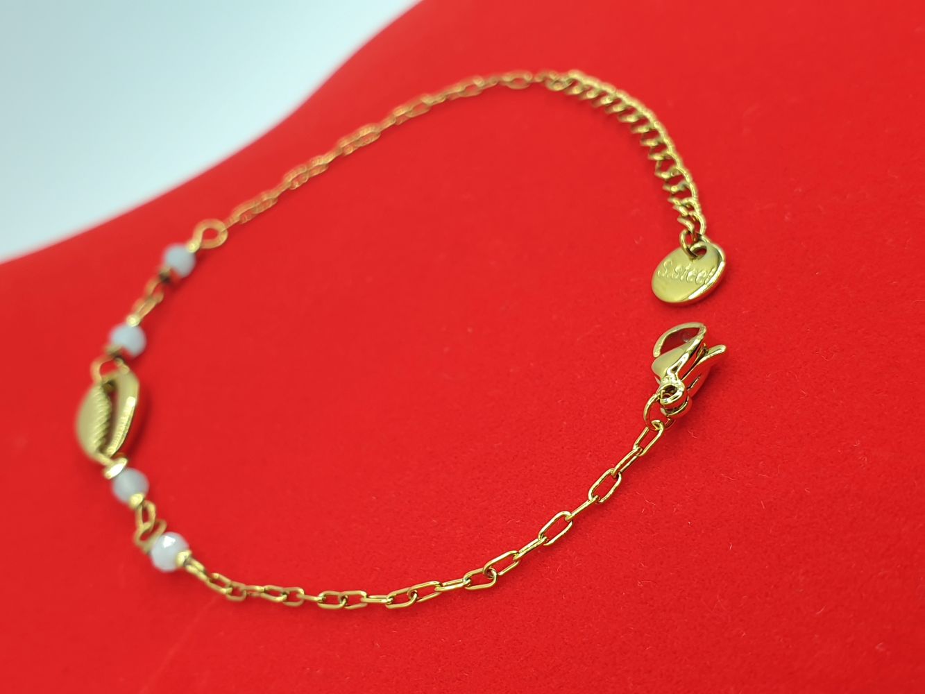 bracelet acier inoxydable belize , sur moderne-bijoux.fr - bijoux ethniques & Femmes du monde