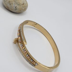 bracelet acier inoxydable forestina , sur moderne-bijoux.fr - Bijoux ethniques & Femmes du monde