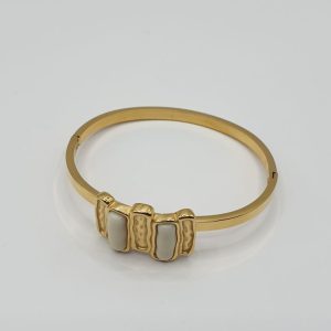 bracelet acier inoxydable gaetana , sur moderne-bijoux.fr - Bijoux ethniques & Femmes du monde