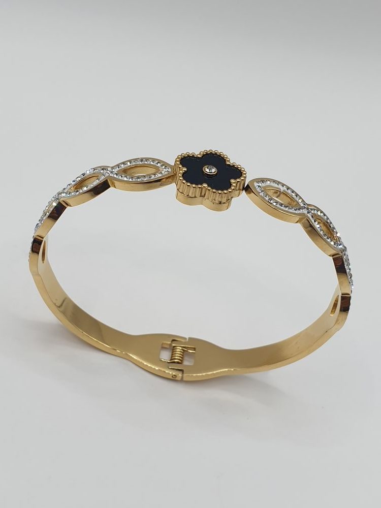 bracelet acier inoxydable nina , sur moderne-bijoux.fr - Bijoux ethniques & Femmes du monde