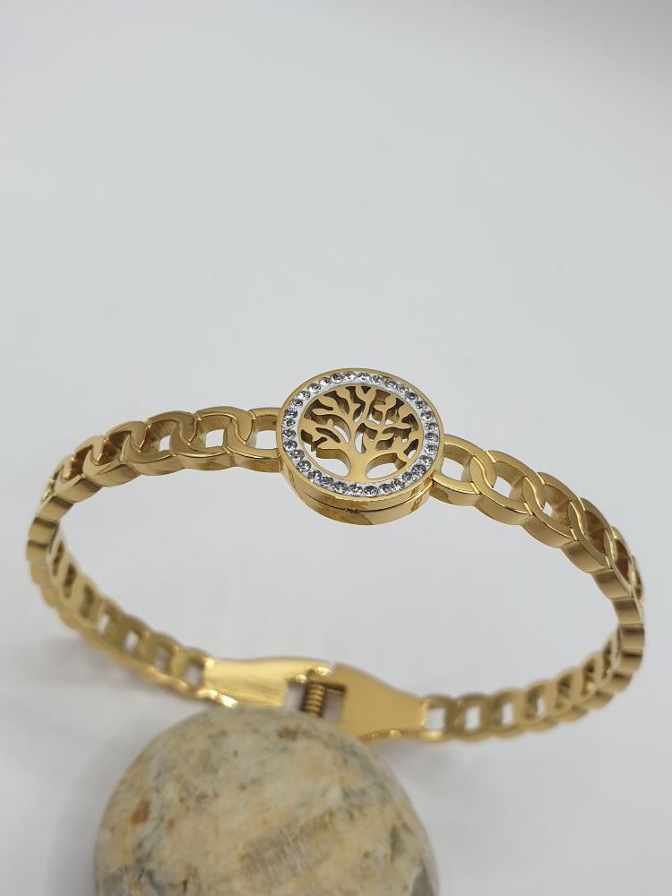 bracelet acier inoxydable usesa , sur moderne-bijoux.fr - Bijoux ethniques & Femmes du monde