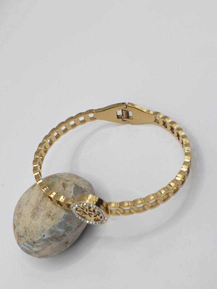 bracelet acier inoxydable usesa , sur moderne-bijoux.fr - Bijoux ethniques & Femmes du monde