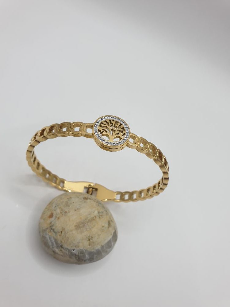 bracelet acier inoxydable usesa , sur moderne-bijoux.fr - Bijoux ethniques & Femmes du monde