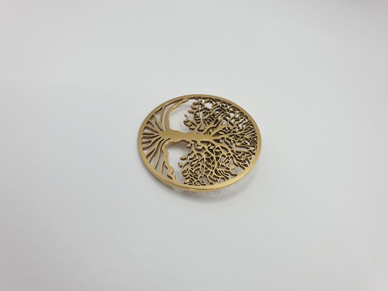 broche acier inoxydable onella moderne-bijouX.fr - bijoux ethniques & Femmes du monde