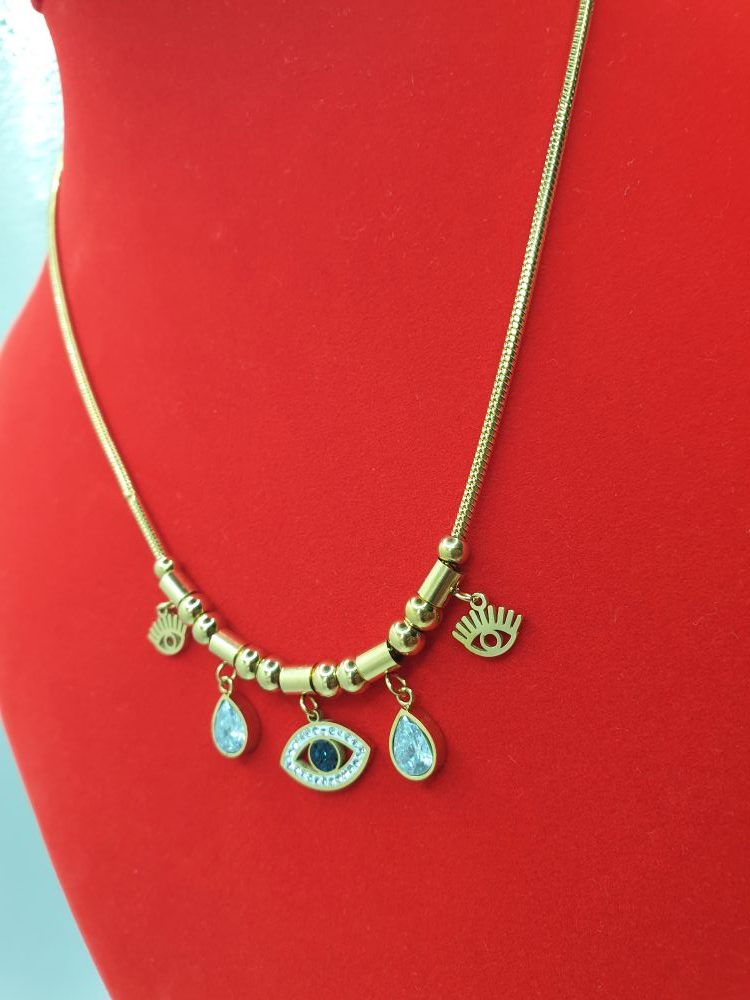 collier acier inoxydable dinoza , sur moderne bijoux.fr - bijoux ethniques & Femmes du monde