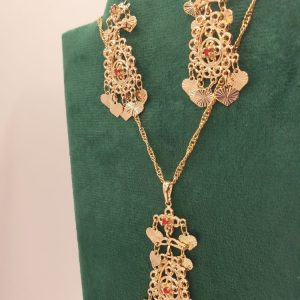 collier boucles ethniques dianatou , sur moderne-bijoux.fr - Bijoux ethniques & Femmes du monde