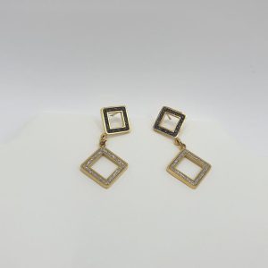 boucles oreilles acier inoxydable glamora , sur moderne-bijoux.fr - Bijoux ethniques & Femmes du monde